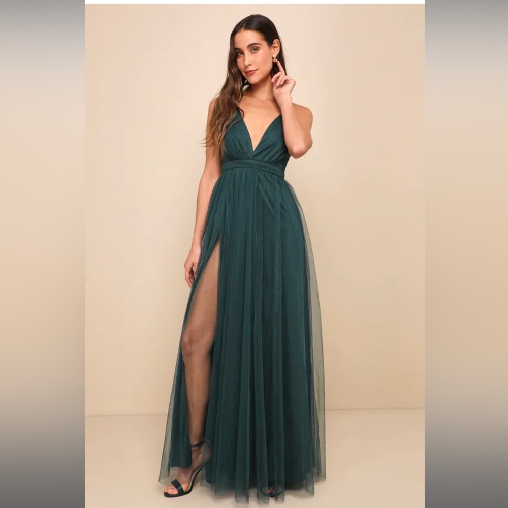 Lulus Plunging Maxi